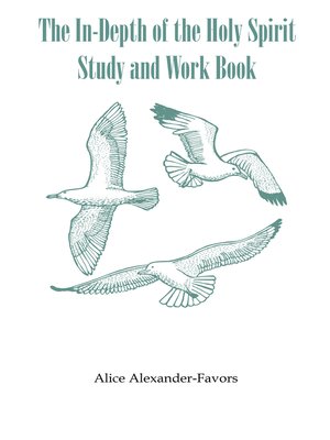 cover image of The In-Depth of the Holy Spirit Study and Work Book